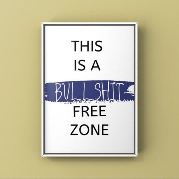 Modern minimalist inspirational saying art print - Picture 1 of 3
